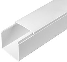 Кабель-канал Промрукав 60x60мм (2000мм) белый (уп. 24м.) картинка